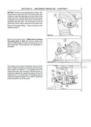 Photo 9 - New Holland 200 240 Speedrower Tier 3 Service Manual Self-Propelled Windrower