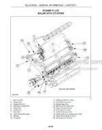 Photo 3 - New Holland BR740A BR750A BR770A BR780A Repair Manual Round Baler 87606299