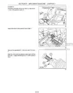 Photo 2 - New Holland BR740 BR750 BR770 BR780 Repair Manual Round Baler 87352298