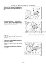 Photo 2 - New Holland BR740 BR750 Service Manual Round Baler 6046623100