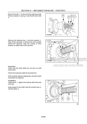 Photo 7 - New Holland DC150.B Tier 2 Workshop Manual Crawler Dozer 6036708100
