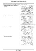 Photo 2 - New Holland C245 Tier 4B Final Service Manual Compact Track Loader 48174793