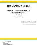 Photo 4 - New Holland CR9040 CR9060 CR9065 CR9070 CR9080 Service Manual Combine 84235773