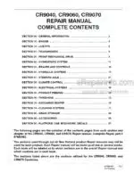 Photo 4 - New Holland CR9040 CR9060 CR9070 Repair Manual Combine 87682452