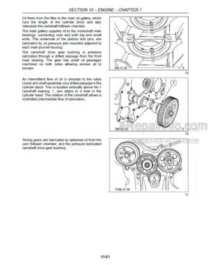 Photo 11 - New Holland CR920 CR940 CR960 CR970 Repair Manual Combine 87600552