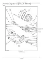 Photo 3 - New Holland CS520 CS540 CS640 CS660 CL560 Repair Manual Combine 6043401100