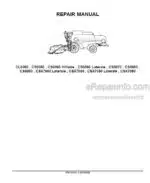 Photo 4 - New Holland CS6050 - CS6090 CSX7060 CSX7080 CL6060 CS6060 Hillside Laterale CSX7060 CSX7080 Laterale Repair Manual Combine 87541663A1