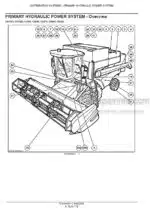 Photo 6 - New Holland CS6050 - CS6090 CSX7060 CSX7080 CL6060 CS6060 Hillside Laterale CSX7060 CSX7080 Laterale Repair Manual Combine 87541663A1