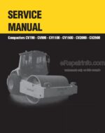 Photo 4 - New Holland CV700 CV900 CV1100 CV1500 CV2000 CV2500 Service Manual Compactor 60367000