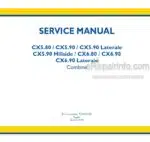 Photo 5 - New Holland CX5.80 CX5.90 CX5.90 Laterale CX5.90 Hillside CX6.80 CX6.90 CX6.90 Laterale Service Manual Combine 51431545