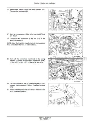 Photo 11 - New Holland CX7.80 CX7.90 CX8.70 CX8.80 CX8.90 Service Manual Combine 51666373