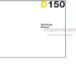 Photo 4 - New Holland D150 Workshop Manual Crawler Dozer 60413517