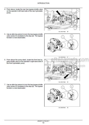 Photo 12 - New Holland D180C Tier 2 Service Manual Crawler Dozer 48048573