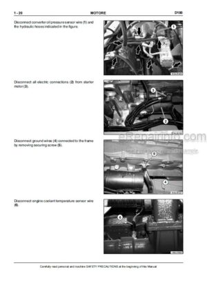 Photo 11 - New Holland D180 Tier 3 Workshop Manual Crawler Dozer 84151290
