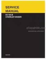 Photo 4 - New Holland DC180.B Service Manual Crawler Dozer 6036709100NA