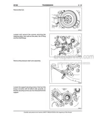 Photo 8 - New Holland BR6080 BR6090 Service Manual Round Baler 87711071B