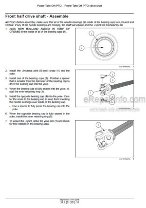 Photo 7 - New Holland 9040L 9040M 9060LH 9060L 9080LH 9080L 9090LGE 9090LH 9090L Service Manual Grape Harvester 84490331C
