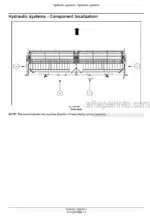 Photo 6 - New Holland Dura Swath 421HB 425HB 430HB 436HB 440HB Service Manual Draper Header 43648106362