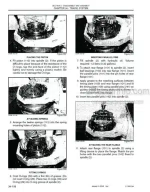 Photo 9 - New Holland E130 Shop Manual Crawler Excavator 87360591