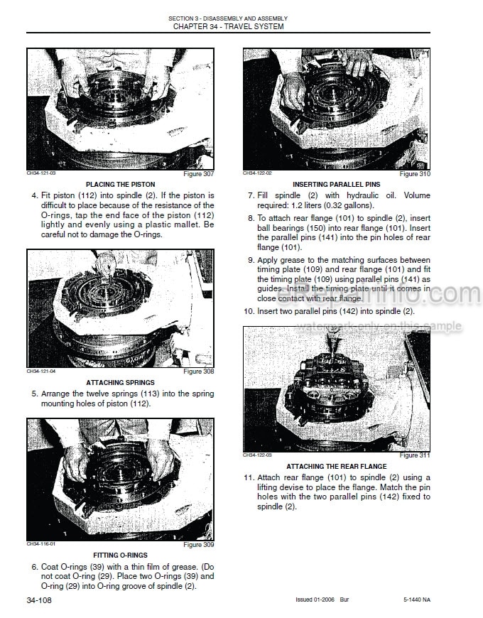 Photo 1 - New Holland E130 Shop Manual Crawler Excavator 87360591