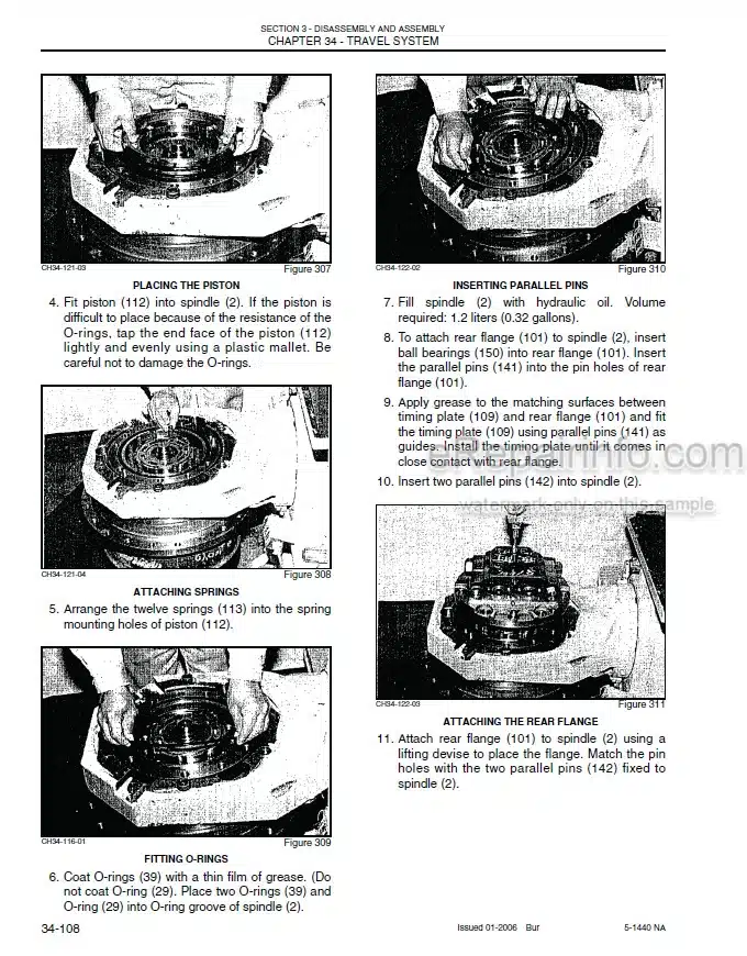 Photo 1 - New Holland E130 Shop Manual Crawler Excavator 87360591