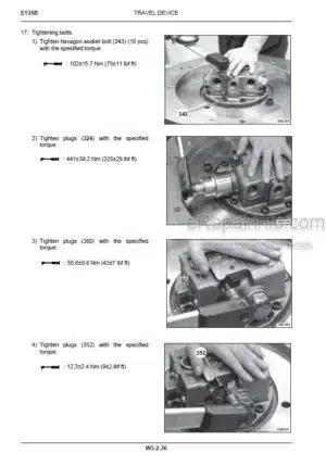 Photo 7 - New Holland E385C EVO Tier 3 Service Manual Crawler Excavator 48034228