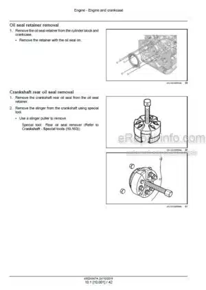 Photo 12 - New Holland E145C EVO Tier 3 Service Manual Crawler Excavator 48024947A