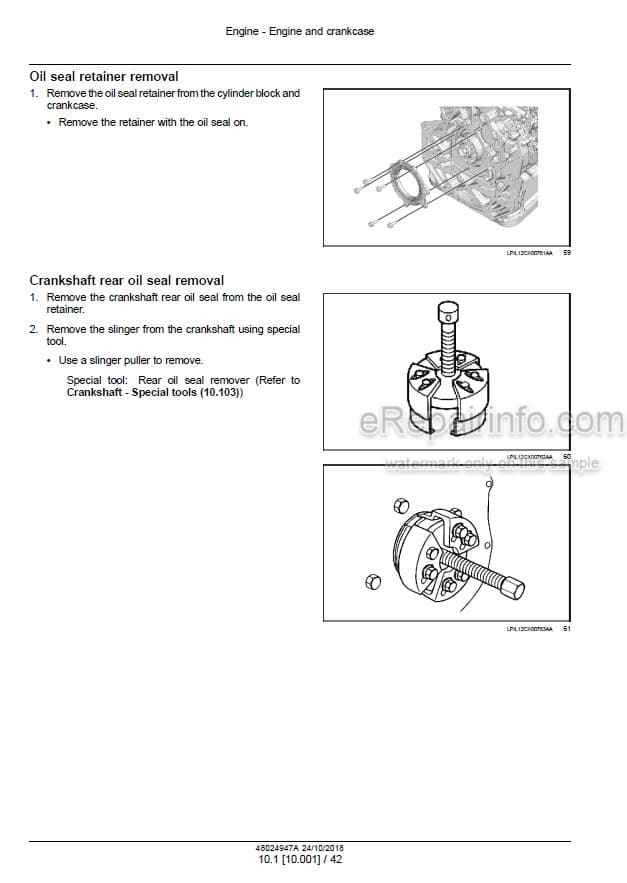 Photo 1 - New Holland E145C EVO Tier 3 Service Manual Crawler Excavator 48024947A