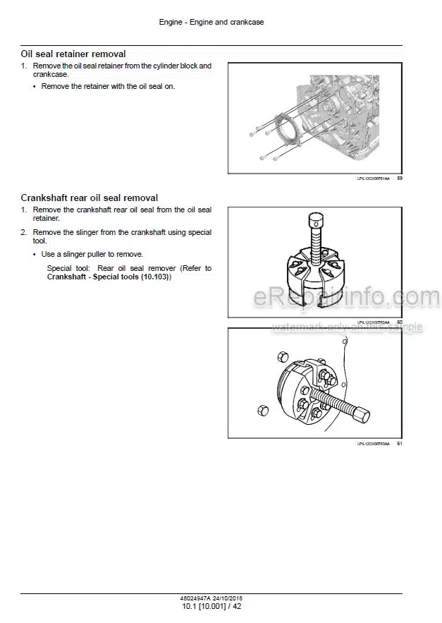 Photo 1 - New Holland E145C EVO Tier 3 Service Manual Crawler Excavator 48024947A