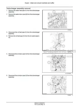 Photo 5 - New Holland E145C EVO Tier 3 Service Manual Crawler Excavator 48034213