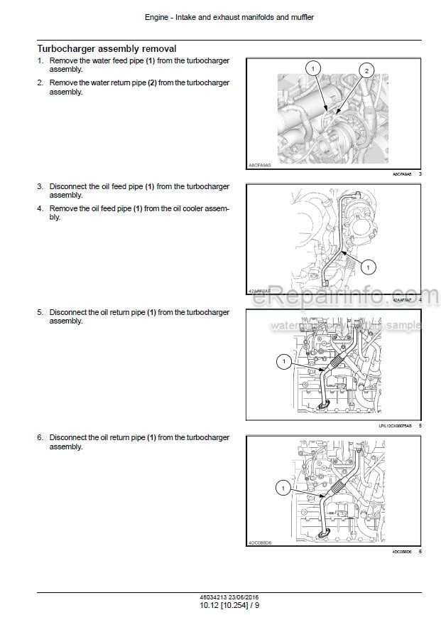 Photo 1 - New Holland E145C EVO Tier 3 Service Manual Crawler Excavator 48034213