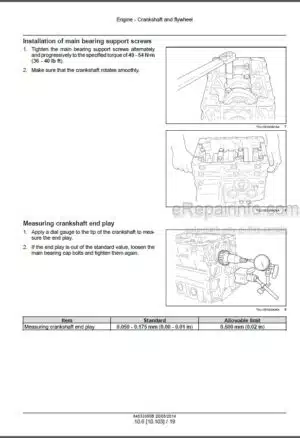 Photo 8 - New Holland BR7060 BR7070 Service Manual Round Baler 87756491