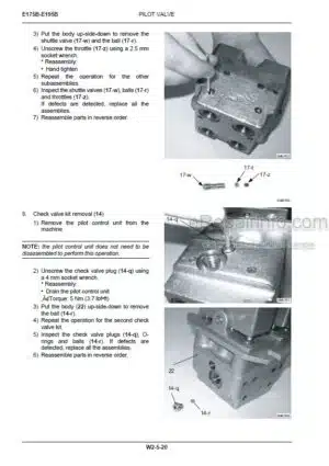 Photo 4 - New Holland E175B E195B ROPS Tier III Service Manual Crawler Excavator 84392407A