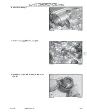 Photo 3 - New Holland E175B Repair Manual Crawler Excavator 87634783NA