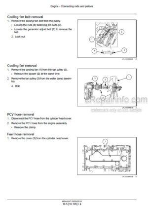 Photo 9 - New Holland E175C EVO Tier 3 Service Manual Crawler Excavator 48044247