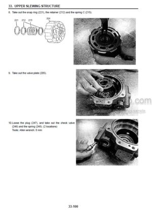 Photo 12 - New Holland E18B Tier 4 Service Manual Hydraulic Excavator S5PU0019E01