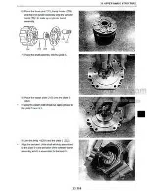 Photo 2 - New Holland E18SR Repair Manual Compact Crawler Excavator 87630256NA