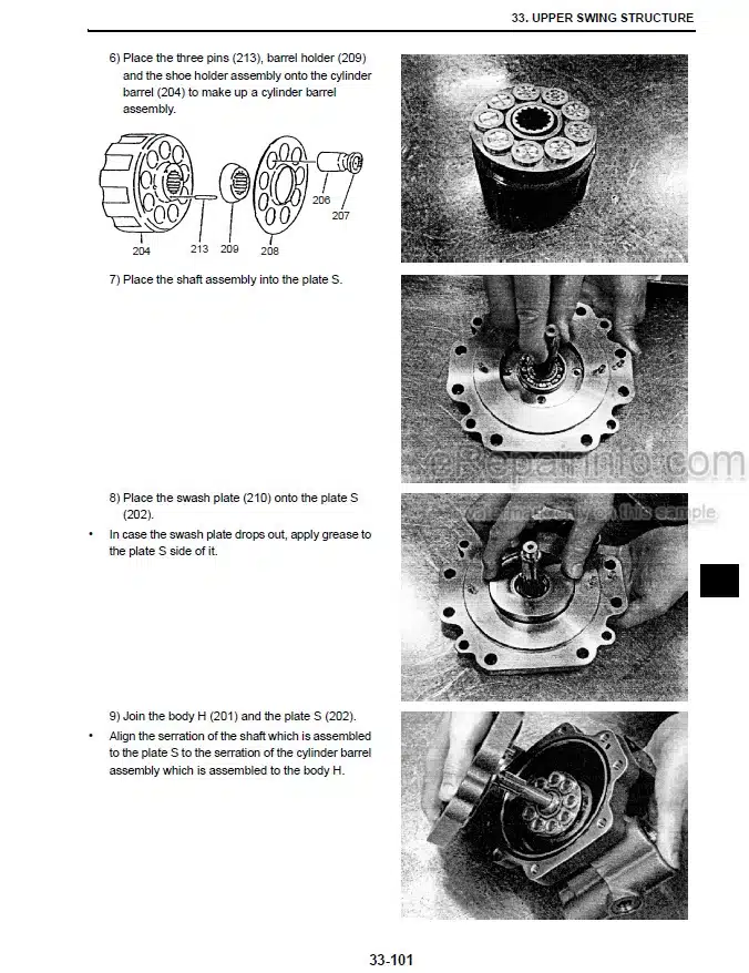 Photo 1 - New Holland E18SR Repair Manual Compact Crawler Excavator 87630256NA
