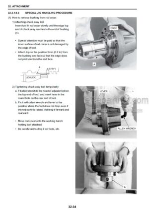 Photo 11 - New Holland E215B E215BLC HS Engine Shop Manual Hydraulic Excavator