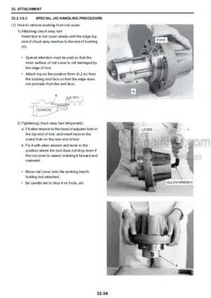 Photo 11 - New Holland E215B E215BLC HS Engine Shop Manual Hydraulic Excavator