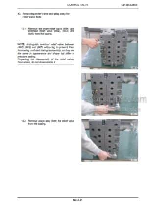 Photo 10 - New Holland E215B E245B ROPS Tier III Service Manual Crawler Excavator 84392396A
