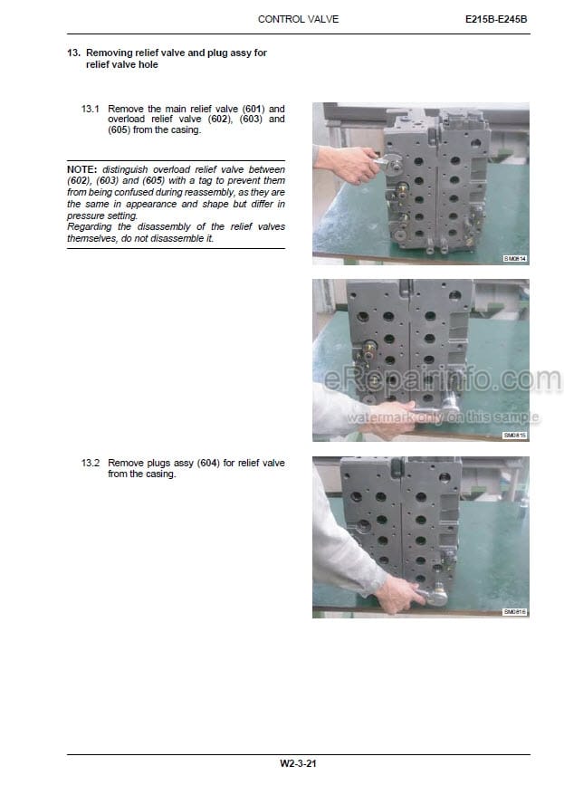 Photo 1 - New Holland E215B E245B ROPS Tier III Service Manual Crawler Excavator 84392396A