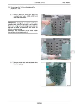 Photo 8 - New Holland E215C E245C Tier IV Service Manual Crawler Excavator 84550265A