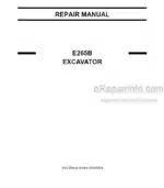 Photo 4 - New Holland E235B Repair Manual Excavator 87495895A