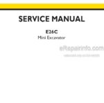 Photo 4 - New Holland E26C Tier IV Final Service Manual Mini Excavator