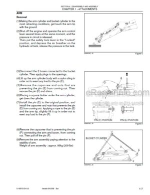 Photo 10 - New Holland E27BSR Tier 4 Service Manual Compact Crawler Excavator S5PV0020E01EN-US