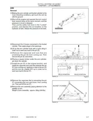 Photo 7 - New Holland E30B E35B Service Manual Compact Hydraulic Excavator S5PW0033E02