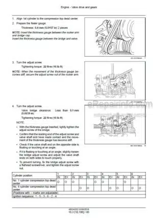 Photo 8 - New Holland E45BSR E50BSR E55B Service Manual Mini Excavator 84602422A