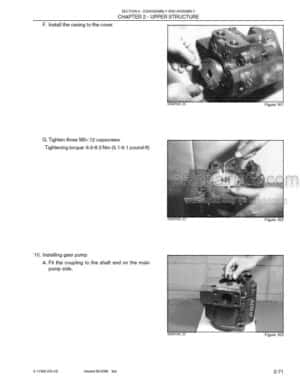 Photo 6 - New Holland E30BSR E35BSR Tier 4 Service Manual Compact Crawler Excavator S5PW0029E01EN-US