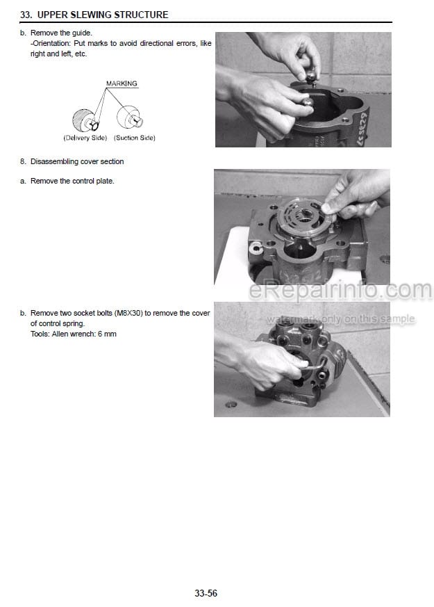 Photo 1 - New Holland E30B E35B Service Manual Compact Hydraulic Excavator S5PW0033E02